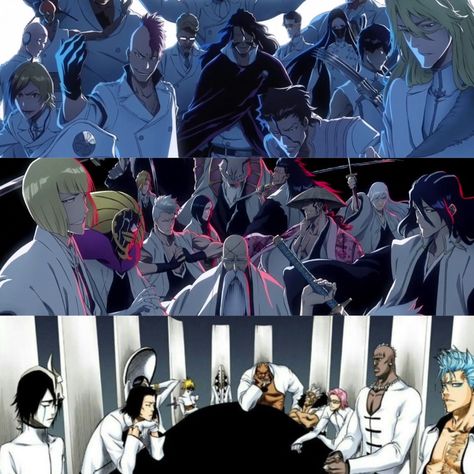 Bleach Og Gotei 13, Sternritter Wallpaper, Og Gotei 13, Old Gotei 13, Sternritter Bleach, Bleach Banner, Gotei 13, Anime Group, Bleach Anime Art