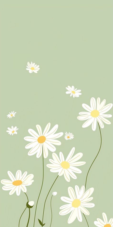 Frühling Wallpaper, Motivation Art, Phone Wallpaper Boho, Cute Summer Wallpapers, Floral Wallpaper Iphone, Daisy Wallpaper, Floral Wallpaper Phone, Pretty Phone Wallpaper, Simple Phone Wallpapers