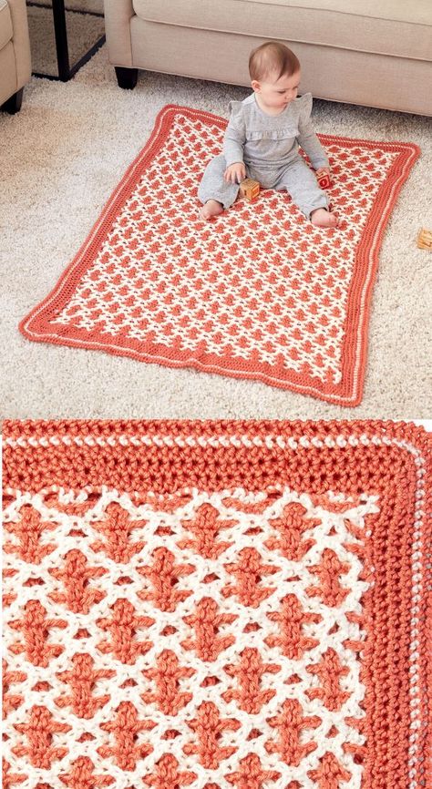 ganchillo para bebés, manta en dos colores patron gratis Free Pattern for an Interlocking Stitch Crochet Pattern ⋆ Crochet Kingdom Interlock Crochet, Stitch Crochet Pattern, Interlocking Crochet, Crochet Kingdom, New Winter Collection, Crochet Santa, Crochet Afgans, Relax Your Mind, Crochet Blanket Afghan