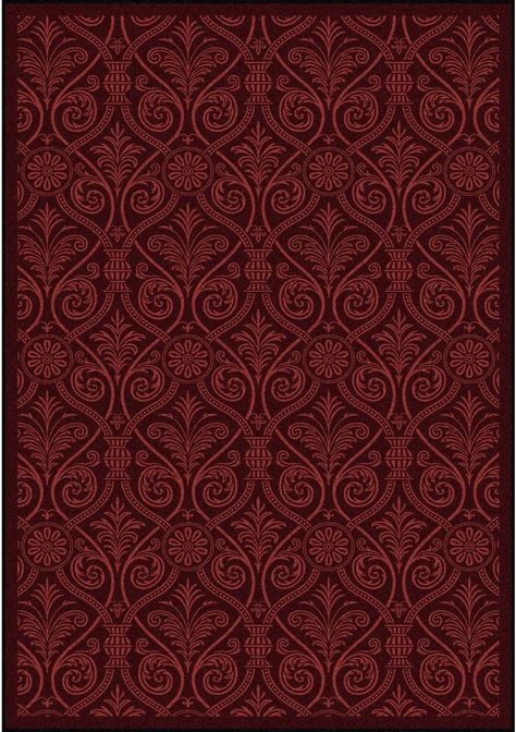 Amazon.com: Joy Carpets Any Day Matinee Damascus Theater-Teppich, Burgunderrot : Küche, Haushalt & Wohnen Damascus, Theater, Area Rug, Area Rugs, Carpet, Rug, Pattern