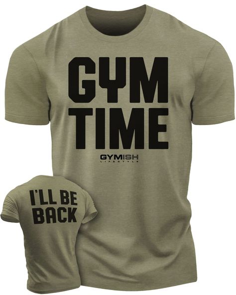 PRICES MAY VARY. A Must In Your Wardrobe: Tired of investing in poor quality sports apparel that never seems to deliver the needed comfort and protection during intense workouts? Would you like to make sure your gym shirts keep you motivated to push yourself every time you take a peak in the mirror? The GYMish Lifestyle funny shirts for men are the perfect choice! Finest Grade Cotton: These men’s novelty t-shirts are made using premium quality, highly durable cotton, a special type of fabric whi Powerlifting Shirts, Gym Shirts Mens, Weightlifting Shirts, Funny Gym Shirts, Funny Workout Shirts, Gym Hoodie, Mens Workout Shirts, Motivational Workout, Funny Shirts For Men