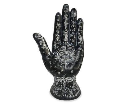 Fortune Teller Costume, Palmistry Hand, Hand Statue, Palm Reading, All Seeing Eye, Halloween Decorations Indoor, Design Toscano, Ideas Halloween, Big Lots