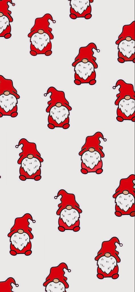 Gonks Christmas Wallpaper, Cute Crismas Wallpers, Gnome Wallpaper Christmas, Christmas Wallpers Iphone, Rudolph The Red Nosed Reindeer Wallpaper, Christmas Wallpaper Red And White, Christmas Asthetics Wallpaper, Red And Green Christmas Wallpaper, Red Christmas Wallpaper Aesthetic