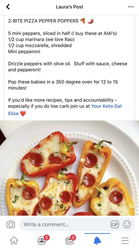 Pepper Poppers, Bariatric Eating, Easy Keto Recipes, Low Carb Diet Recipes, Bariatric Recipes, Keto Recipes Dinner, Carb Diet, Easy Keto, No Carb Diets