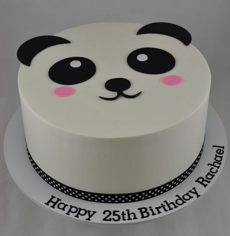 Panda Birthday Cake Panda Birthday Cake Jenny Wenny Flickr Panda Bear Cake, Panda Birthday Cake, Bolo Panda, Tårta Design, Panda Cake, Panda Birthday Party, Diy Birthday Cake, Gold Birthday Cake, Panda Birthday