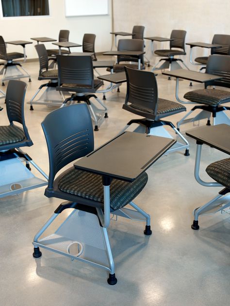 School Furniture Design, Furniture Installation, Classroom Interior, Compound Wall Design, College Architecture, Marquette University, Classroom Seating, Classroom Layout, School Desks