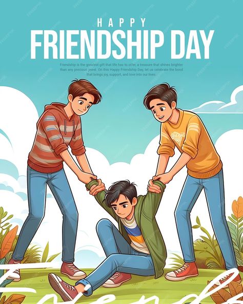 Premium PSD | Happy International Friendship Day Celebration Social Media post template banner Happy International Friendship Day, International Friendship Day, Social Media Post Template, Happy Friendship, Happy Friendship Day, Friendship Day, Everyday Fashion Outfits, Post Templates, Media Post