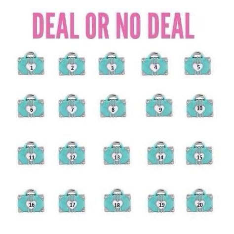 Deal Or No Deal Game Ideas, Deal Or No Deal Game, Paparazzi Games, Facebook Party Games, Online Party Games, Deal Or No Deal, Paparazzi Jewelry Images, Interactive Facebook Posts, Facebook Games