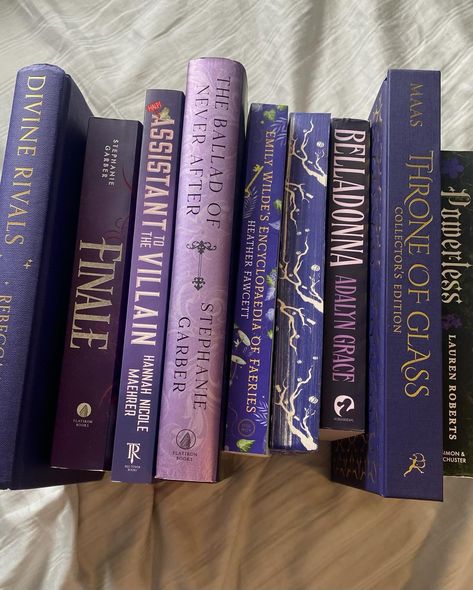 purple fantasy books >>>>> Fantasy Bookshelf Aesthetic, Purple Books Aesthetic, Fantasy Books Aesthetic, Fantasy Book Aesthetic, A Little Life Book, Buying Books, Books Recommendations, Books 2024, Purple Books