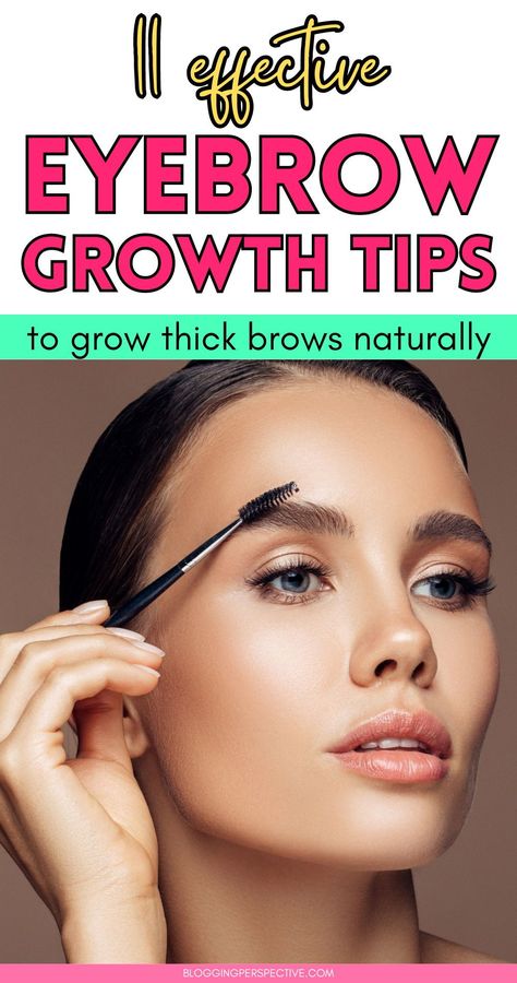 These eyebrow growth remedies will help you regrow eyebrows and grow eyebrows faster for stunning results. Learn how to grow eyebrows back and grow eyebrows thicker fast using natural methods. Check out these eyebrow growth tips on the blog to discover how to get thick eyebrows and thick brows in no time. Achieve perfect eyebrows with effective natural eyebrow growth! Regrow Eyebrows Natural Remedies, How To Grow Back Eyebrows, How To Get Eyebrows To Grow, How To Grow Your Brows, Eyebrows Growth Tips, How To Do Eyebrows At Home, How To Grow Eyebrows Faster, How To Get Thick Eyebrows, Growing Eyebrows