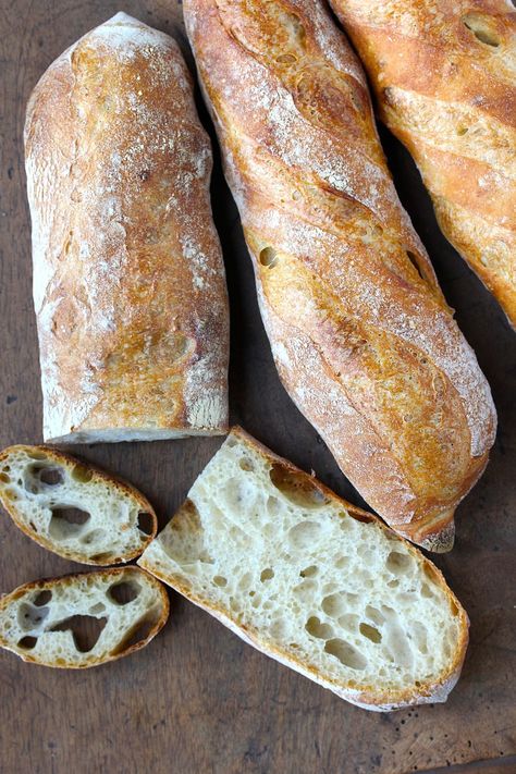 Demi Baguettes #bread #baguettes Demi Baguette Recipe, Demi Baguette, Best Homemade Bread Recipe, Baguette Recipe, Herb Bread, Yeast Bread Recipes, Cooking Bread, Flatbread Recipes, Food And Recipes