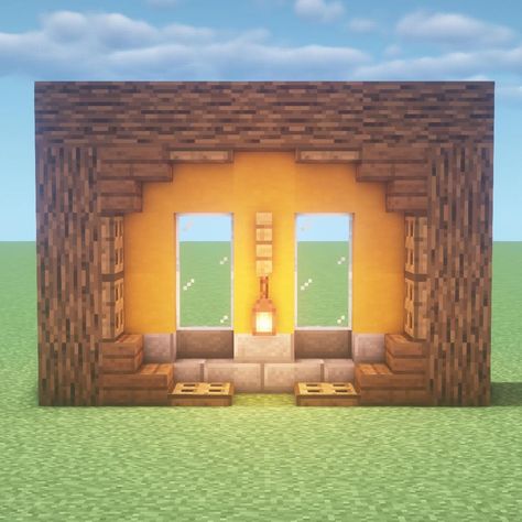 7 Designs of a wall. What designs do you want to see next ?———————————————-. [Texture pac Wall Minecraft, Minecraft Wall Designs, Minecraft Beach House, Interior Design Minecraft, Construction Minecraft, Minecraft Wall, Minecraft Decoration, Minecraft Houses Survival, Rumah Minecraft Sederhana