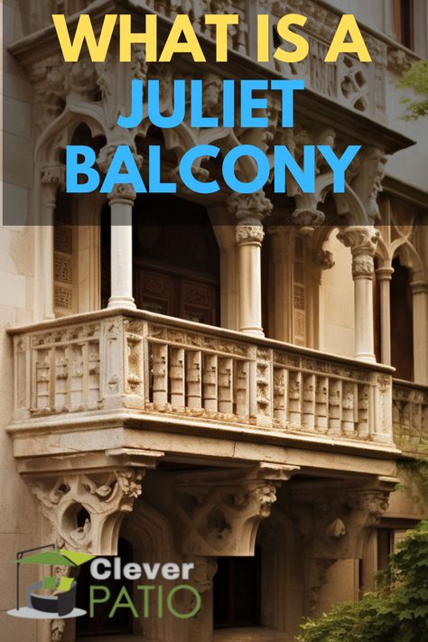 What is a Juliet Balcony? Juliette Balcony Ideas, Juliet Balcony Ideas, Wood Deck Patio, Juliette Balcony, Storybook House, French Balcony, Juliet Balcony, Futuristic Home, Patio Fire Pit