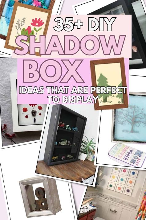 These 35+ DIY shadow box ideas are perfect for preserving your favorite moments in a creative way. From travel souvenirs to family heirlooms, learn how to make your memories come to life. Diy Shadow Box Ideas, Diy Shadow Box, Shadow Box Ideas, Travel Souvenirs, Diy Home Decor Projects, Upcycled Furniture, Family Heirloom, Box Ideas, Decor Project