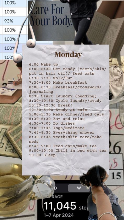 Monday Schedule, Winter Arc, How To Make Breakfast, How To Make Tea, Hair Oil, Meditation, Skin Care, Skin