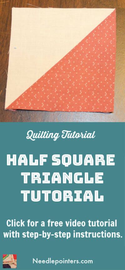 Triangle Quilt Blocks Simple, How To Quilt Triangles, How To Make Half Square Triangle Blocks, Making Half Square Triangles, Easy Half Square Triangle Quilts, Sewing Triangles Together, Easy Half Square Triangles, Quilting Half Square Triangles, How To Make Half Square Triangles