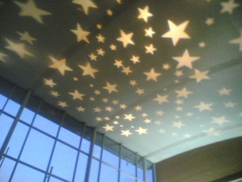 Ceiling, Log In, Log, Stars