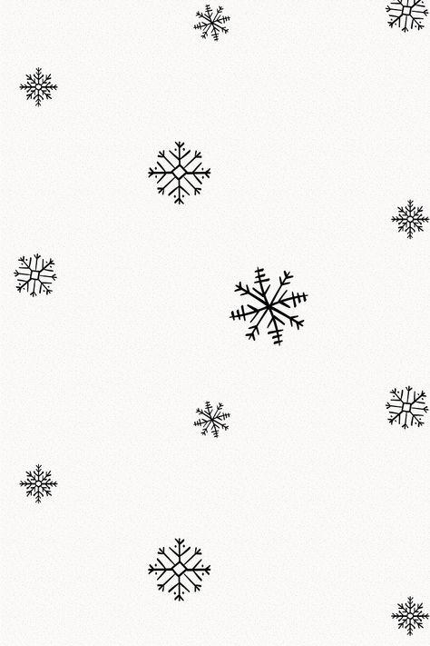 Snowflake Doodle, White Christmas Aesthetic, Christmas Header, Snowflake Wallpaper, Snowflake Images, Christmas Doodle, Snowflakes Pattern, Iphone Wallpaper Winter, Christmas Wallpaper Backgrounds