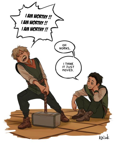 Thor X Loki, Loki Art, Loki Fanart, Marvel Fan Art, Marvel Avengers Funny, Dc Memes, Loki Marvel, Loki Thor, Marvel Jokes