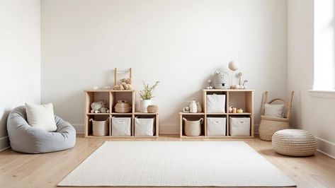 10 Best Minimalist Playroom Ideas for Clutter-Free Fun - AllAroundMoms Minimal Playroom Ideas, Playroom Organization Modern, Minimal Playroom, Minimalist Playroom, Minimalist Ideas, Playroom Organization, Nursery Room Inspiration, Home Fireplace, Playroom Ideas