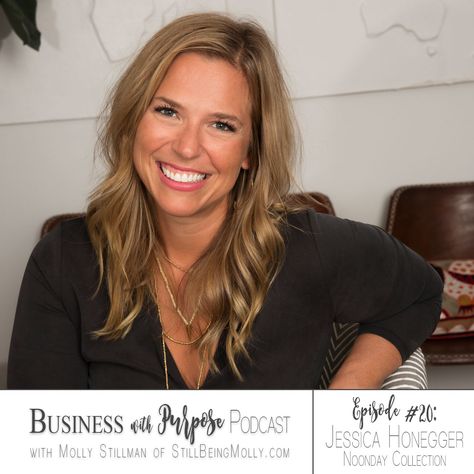 On this episode of the Business with Purpose Podcast, I am sitting down with Jessica Honegger, founder and co-ceo of Noonday Collection, one of the largest ethical fashion and fair trade jewelry brands in the world. Noonday Collection works to empower men and women in vulnerable communities all across the globe by providing sustainable opportunities … Noonday Collection, Fair Trade Jewelry, Jewelry Brands, Ethical Fashion, Jewelry Branding, Fair Trade, Podcast, The Globe, Globe