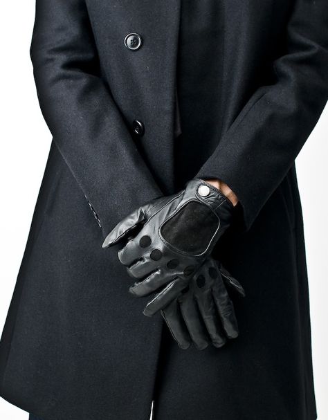 Filippa K Black Driving Gloves Leather Gloves Men, Mens Leather Gloves, Driving Gloves Men, Hand Moves, Gloves Men, Fancy Clothes, Black Leather Gloves, Driving Gloves, Black Gloves