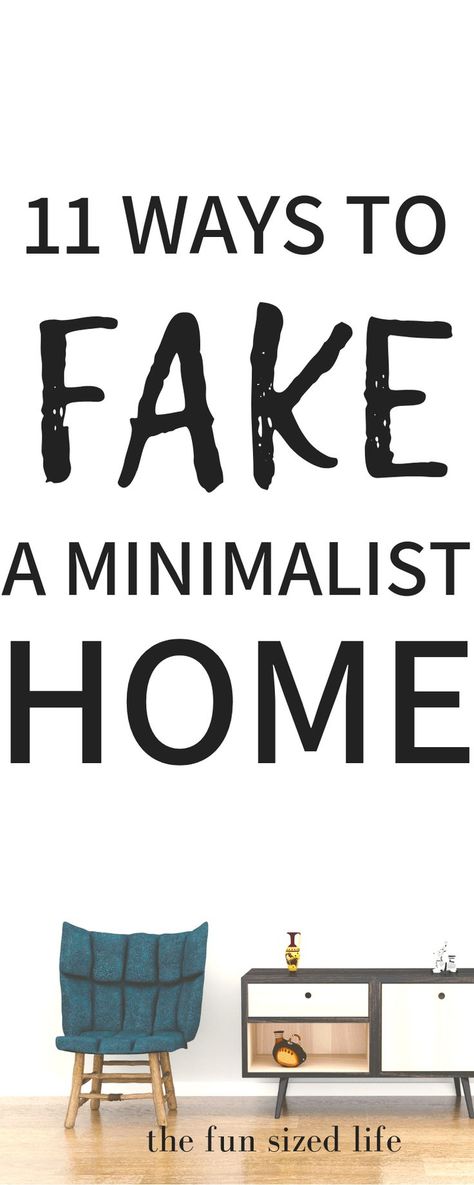 So maybe you're not a total minimalist. That doesn't mean you can't fake a minimalist home. These tips are super simple and will fool anyone! #minimalist #minimalisthome #minimalisthomedecor #homedecor #decor #diy Best Room Decor, Urban Outfitters Diy, Fireplaces Layout, Minimalist Living Tips, Minimal Lifestyle, Diy Organizing, Couches For Small Spaces, Large Family Photos, Decluttering Inspiration