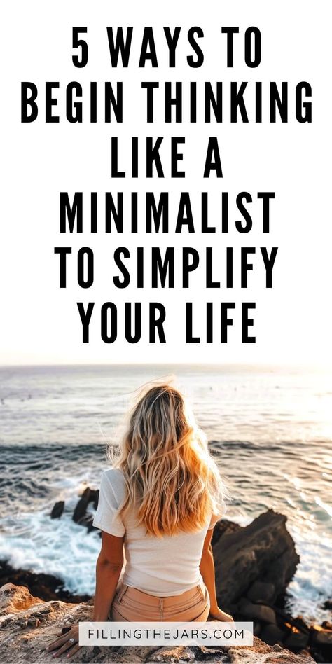 Want the mental clarity and peace that comes with minimalist thinking but don’t want to fully embrace a minimalist lifestyle? Learn how to be more intentional with your choices and live with less stress. Use minimalist lifestyle inspiration to organize your life, live more simply, and start feeling content with less. These tips will help you shift toward a minimalist mindset while keeping what you love. Minimalist How To Start, How To Become More Minimalist, How To Live A Minimalist Lifestyle, How To Become A Minimalist Declutter, Less Stuff Quotes Minimalism, Minimalist Lifestyle Inspiration, Minimalist Living Tips, Decluttering Inspiration, Simplifying Life