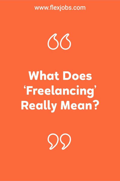 Today there are a lot of terms for roles that basically mean you work a more flexible job than the traditional 9-to-5. This is great in one sense, because there are a lot more career options for people these days than there used to be, but it also means there can be a lot of confusion. If you’re thinking about making the switch to freelance work, here are some of the basics that come along with freelancing…and perhaps a clearer idea of what “freelancing” really means. What Is Freelancing, How Does Pinterest Work, Career Fields, Health Savings Account, Choosing A Career, Flexible Jobs, Freelance Jobs, Keyword Tool, Career Inspiration