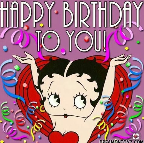 Betty Boop Happy Birthday, Pegasus Drawing, Happy Birthday Aunt, Betty Boop Birthday, Betty Boop Quotes, Birthday Cheers, Happy Birthday Wishes Cards, Betty Boop Art, Birthday Wishes And Images