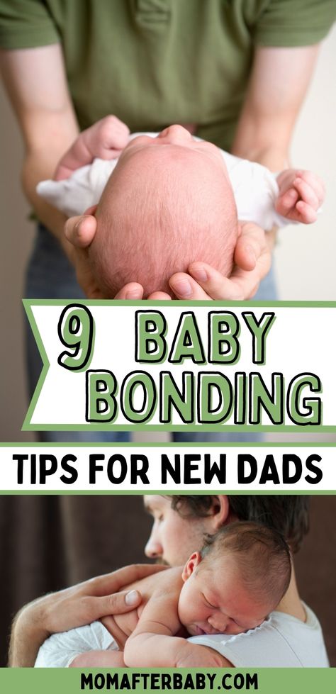 Dad Bonding With Newborn, Tips For New Dads, Baby Boy Tips, Baby Sleep Routine, Baby Check, Healthy Pregnancy Tips, Registry Checklist, Baby Sensory Play, Newborn Baby Tips