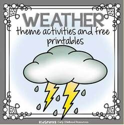 Weather Theme Activities, Weather Unit Kindergarten, Weather Kindergarten, Watermelon Activities, Fish Alphabet, Weather Activities Preschool, Weather Activities For Kids, Weather Song, Weather Lessons