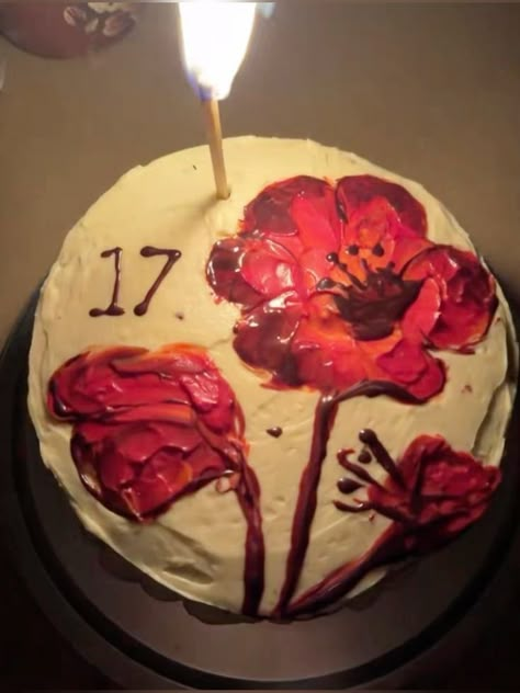 Cute Baking, Pretty Birthday Cakes, Just Cakes, Cute Birthday Cakes, Birthday Inspo, Cake Inspo, 17th Birthday, Bday Cake, Cute Birthday