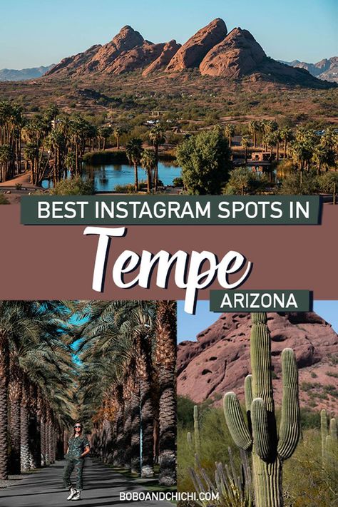 the best instagram spots in Tempe and best Tempe photography locations in Arizona Phoenix Photography, Phoenix Travel, Papago Park, Tempe Town Lake, Desert Arizona, Arizona Trip, Instagram Places, Interesting Architecture, Visit Arizona