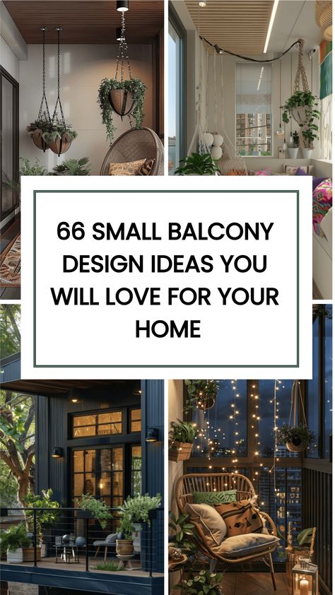 Here are 66 Small Balcony Design Ideas You Will Love For Your Home Design. Turn your balcony into a cozy space no matter how small it is! Chic Balcony Decor, Balcony Outside Bedroom, Ideas For Balcony Small Spaces, Small City Balcony Ideas, Nordic Balcony Ideas, Balcony Ideas Townhouse, Small Balcony Layout, Farmhouse Balcony Ideas, Condo Porch Ideas