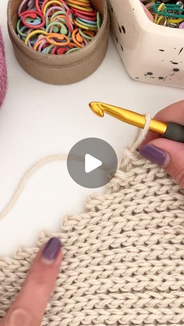 Brioche Crochet, Top A Crochet, Crochet Stitch, June 15, Crochet, On Instagram, Brioche