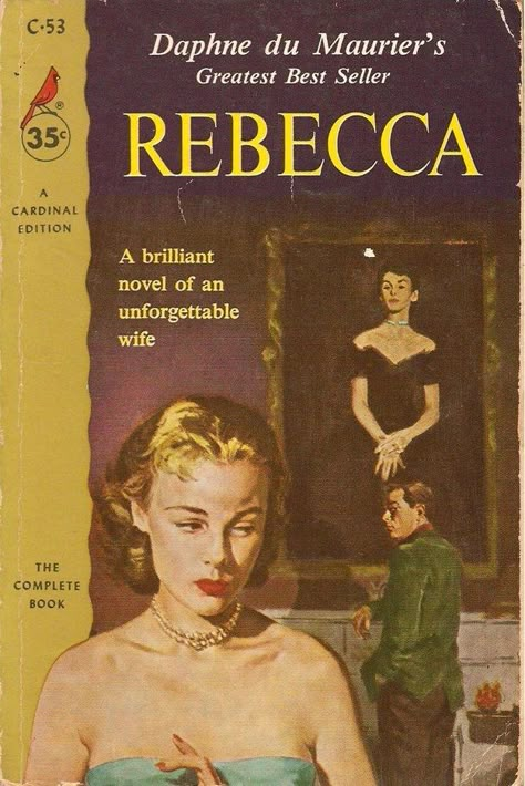 Rebecca by Daphne du Maurier | Community Post: 8 Books To Read When You've Exhausted Jane Austen Best Mystery Novels, Rebecca Daphne Du Maurier, Patrick Modiano, Stieg Larsson, Daphne Du Maurier, Scary Books, Gothic Novel, Beloved Book, Vintage Book Covers