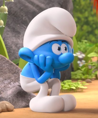 Mimic Smurf (formerly Justa Smurf) is a Smurf who appears the 2021 Smurfs cartoon show episode "The Talented Justa Smurf". In the aforementioned episode, Justa Smurf tries to discover his talent that can make him stand out from the other Smurfs. His various attempts clash with his lack of confidence causes him to fail in his assignments with Hefty, Jokey, Chef, and Farmer. At night, he comes across Leaf, who helps him become a distinctive Smurf as he imitates his fellow Smurfs. When Gargamel ... Smurfs Cartoon, Sony Animation, The Smurfs 2, Miss Martian, Daniel Radcliffe Harry Potter, Papa Smurf, The Smurfs, Cartoon Shows, The Martian