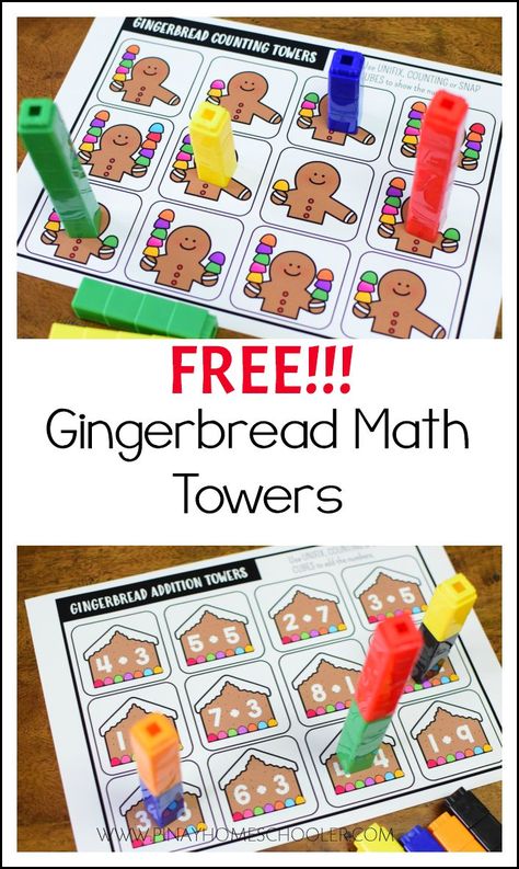 Gingerbread Activities Preschool, Gingerbread Kindergarten, Gingerbread Man Preschool, Gingerbread Math, Gingerbread Unit, Centers Kindergarten, Homeschool Montessori, Gingerbread Man Activities, December Kindergarten