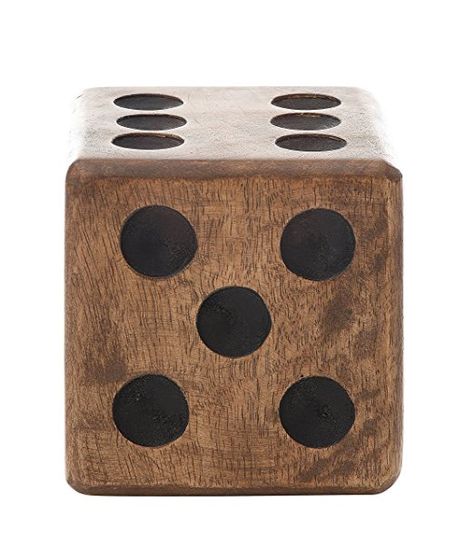 $16 // decor Grapewood Branch, Wood Dice, Wooden Dice, Elephant Figurines, Creative Co Op, Natural Wood Finish, Hand Carved Wood, My New Room, Mango Wood