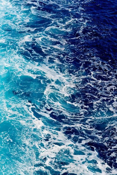 Deep blue sea water with spray. Areal shot of rough sea with lot of spray , #Ad, #sea, #water, #Deep, #blue, #spray #ad Photo Bleu, Blue Aesthetic Dark, Blue Photography, Everything Is Blue, Wallpaper Sky, Water Aesthetic, Baby Blue Aesthetic, Light Blue Aesthetic, Blue Wallpaper Iphone