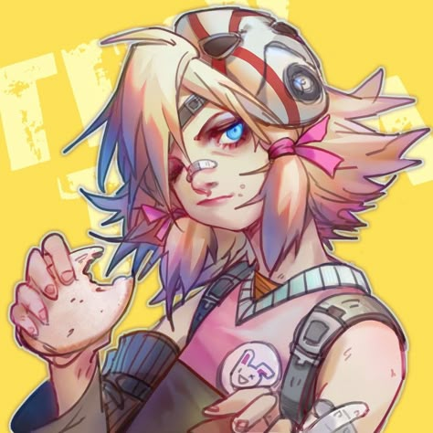 Borderlands Tattoo, Borderlands 1, Borderlands Series, Borderlands Art, Tiny Tina, Game Wallpaper Iphone, Borderlands, Anime Character Drawing, Video Game Art