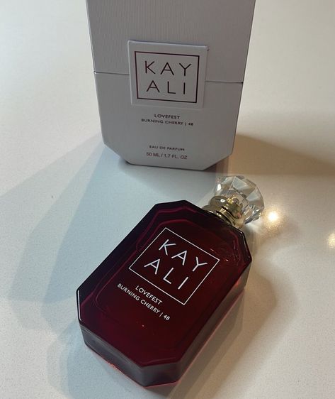 Fragrance Directory on X: "Lovefest Burning Cherry by Kayali A cherry vibe. She reminds me alot of Lost Cherry by Tom Ford but not as dense & a tad less woodier. Shes a bit sweeter too. I actually like the sweeter vibe. There’s notes of praline, palo santo, bergamot, tonka bean & patchouli. https://t.co/TxMFYbq6hB" / X Kayali Burning Cherry Perfume, Kayali Cherry Perfume, Kayali Lovefest Burning Cherry, Lovefest Burning Cherry, Scorpio Szn, 2025 Wishlist, Lost Cherry, Best Perfumes, Another Day In Paradise