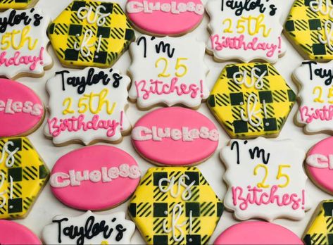 Clueless Cake Ideas, Clueless Bday Party, Clueless Birthday Cake, Clueless Themed Party, Clueless Birthday Party Theme, Clueless Cake, Clueless Party Theme, Clueless Themed Birthday Party, Clueless Birthday Party