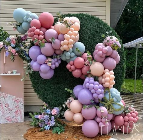 Whimsical Balloon Arch, Storybook Balloon Arch, Fall Baby Shower Backdrop, Unique Event Decor, Baby Shower Planner, Colorful Centerpieces, Fall Party Decorations, Balloon Tassel, Orange Balloons