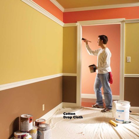 Use these tips for how to paint interior walls to make your painting projects go faster and smoother. House Painting Tips, House Paint Interior, Interior Wall Paint, Professional Painters, Painting Trim, Small Houses, Diy Interior, Painting Services, Johannesburg