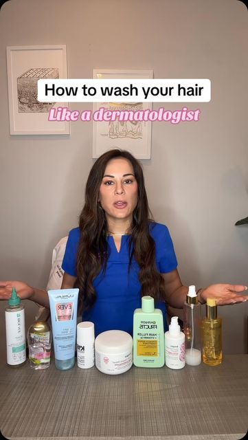 Lindsey Zubritsky, MD, FAAD on Instagram: "Comment HAIRCARE and I’ll DM you the link to the products mentioned!

Disclaimer: NO, you do NOT need to use all of these products every time you wash your hair or ever for that matter. I get a ton of questions on exactly how to use haircare products and in what order, so hoping someone finds this video informative.

How do I wash my hair? Once a week I do a total reset and do a lot of these steps. The rest of the week, I’ll use 3-4 products for the haircare routine (usually coconut oil, shampoo, conditioner, and a leave-in product).

In a world of overconsumption, don’t feel the need to do all of these if your hair doesn’t need it. And always be sure to use the right products for your hair type.

Questions? Comments? Concerns? Drop em below 👇" Haircare Routine Steps, Coconut Oil Shampoo, Wash My Hair, Haircare Routine, Shampoo Conditioner, Hair Care Routine, Self Improvement Tips, Leave In, My Hair