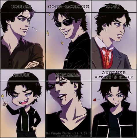 Damon Salvatore Paul Vampire Diaries, Anime Drawings For Beginners, Vampire Diaries Fashion, Fan Art Anime, Ian Joseph Somerhalder, Vampier Diaries, Vampire Diaries Stefan, Vampire Diaries Quotes, Vampire Diaries Guys