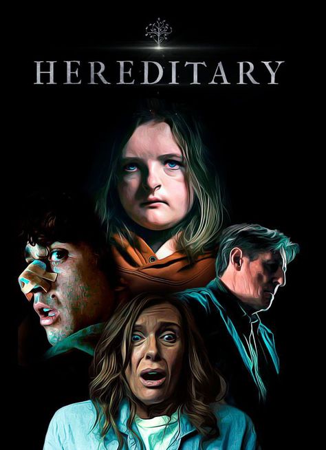 Hereditary Poster, A24 Horror, Hereditary 2018, Psychological Movies, Toni Collette, Gabriel Byrne, Cinema Photography, Movie Covers, Psychological Horror