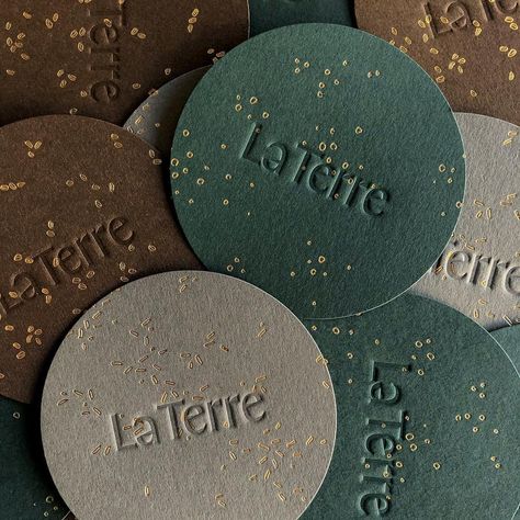 Beautiful Business Card, Graphisches Design, Stationery Inspiration, Stationary Design, Letterpress Wedding Invitations, 2020 Trends, Coaster Design, Letterpress Printing, Packaging Design Inspiration